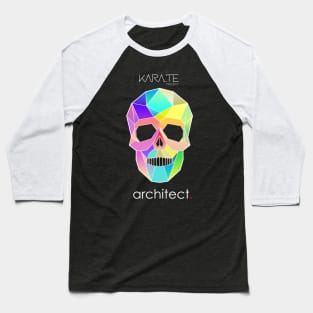 Big Skull Architect Baseball T-Shirt